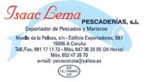 ISAAC LEMA PESCADERIAS, S.L en A CORUÑA