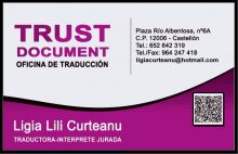 Trust Document  en CASTELLON